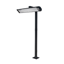 Eurofase Gold US EF6108PMDB - 8FT POLE MOUNT,DOUBLE 61IN,BLK